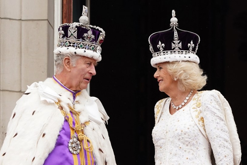 Król Karol III i królowa Camilla /Stefan Rousseau - WPA Pool