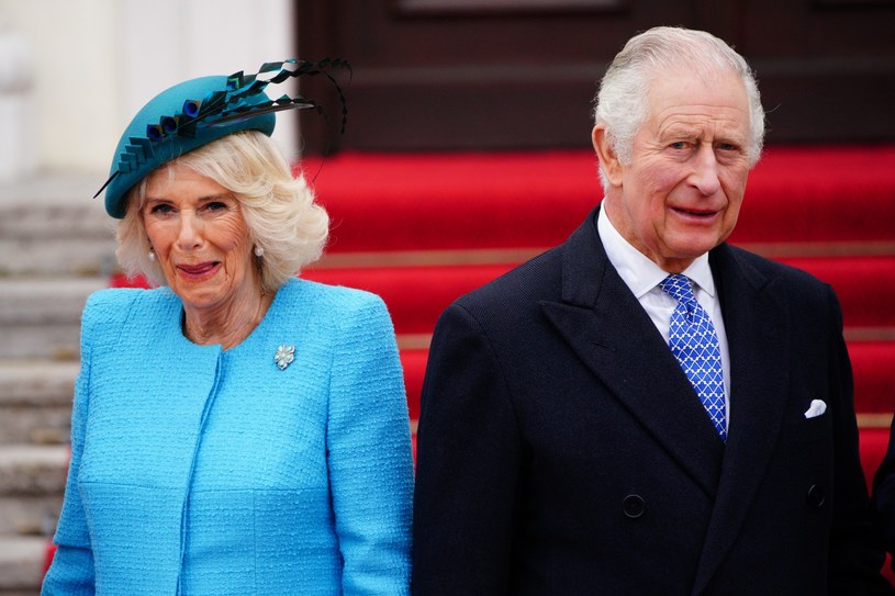 Król Karol III i królowa małżonka /AFP