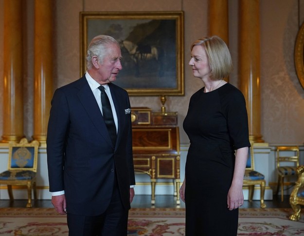 Król Karol III i premier Liz Truss /Avalon.red / Avalon /PAP/EPA