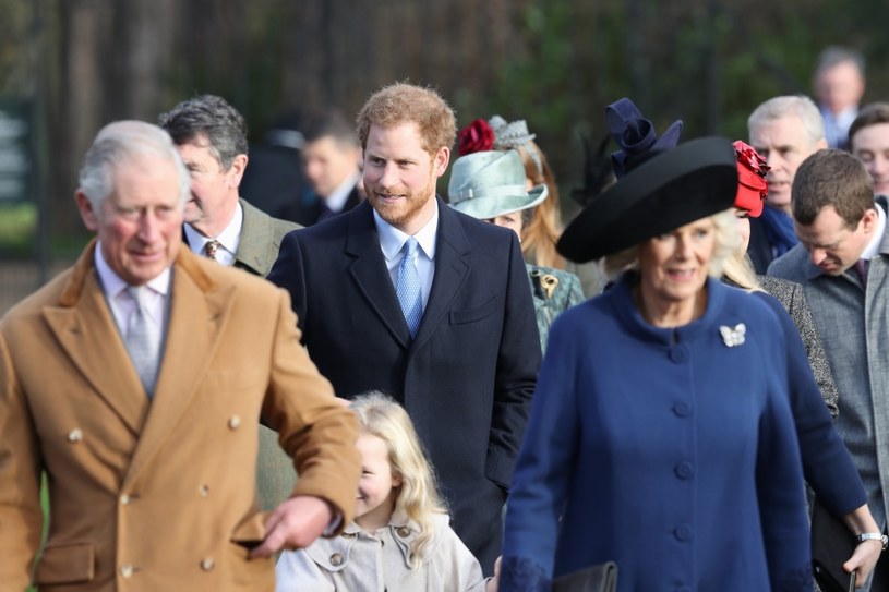 Król Karol III, królowa Camilla, książę Harry /Getty Images