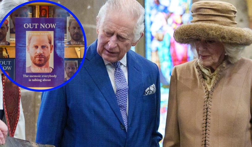Król Karol III, królowa Camilla, książka "Spare" /Getty Images