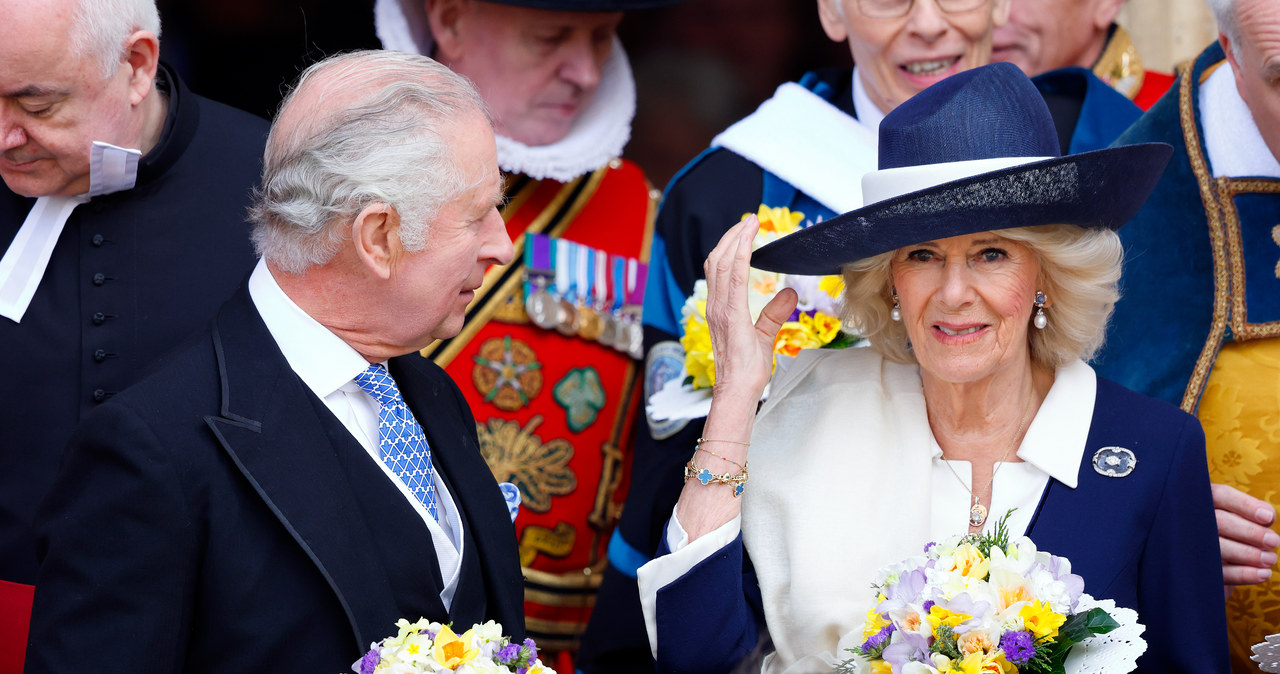 Król Karol III, królowa Camilla /Getty Images