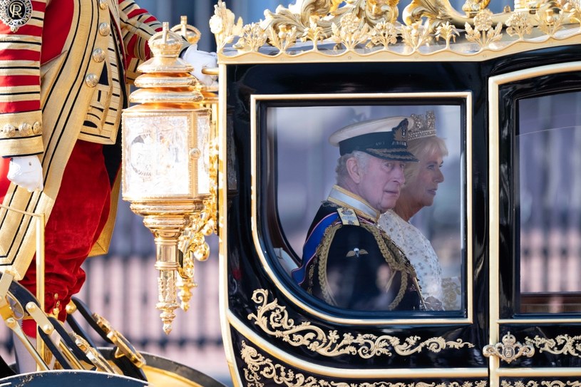 Król Karol III, królowa Camilla /Agencja FORUM
