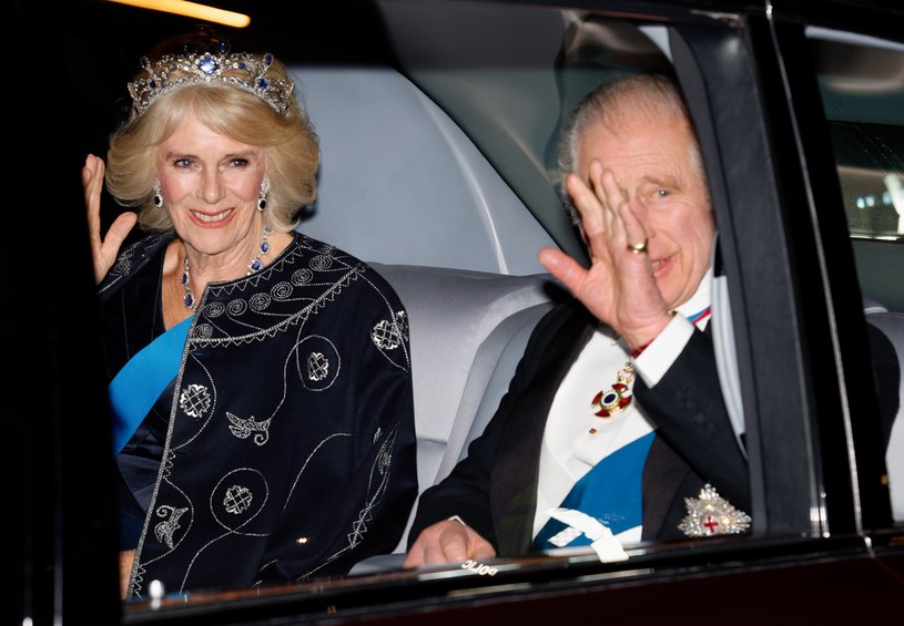 Król Karol III, królowa małżonka Camilla /Getty Images