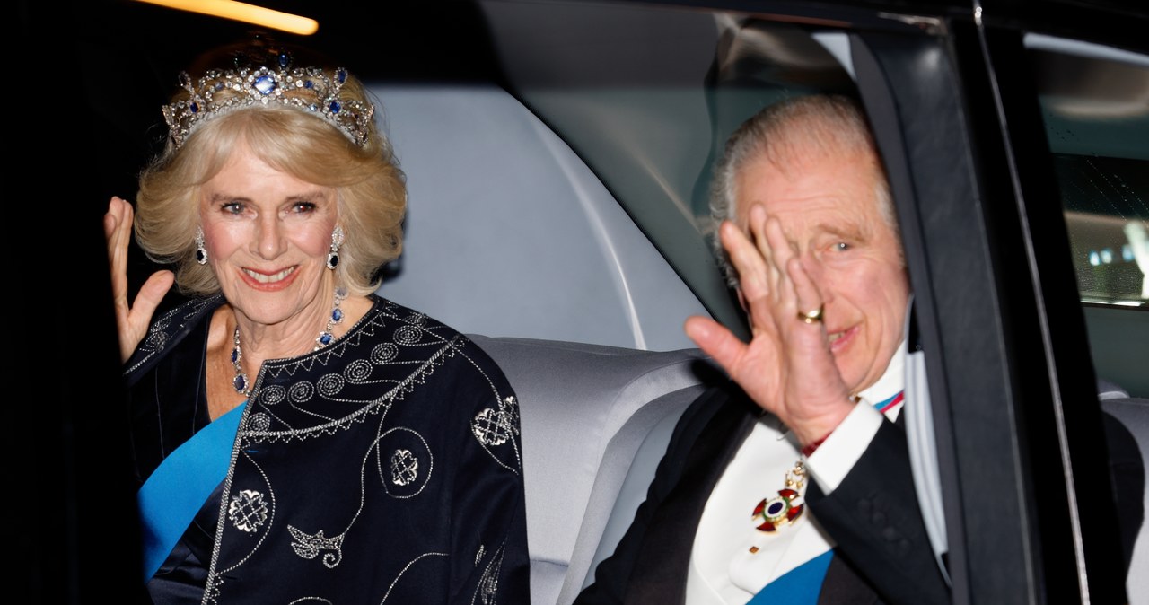 Król Karol III, królowa małżonka Camilla /Getty Images