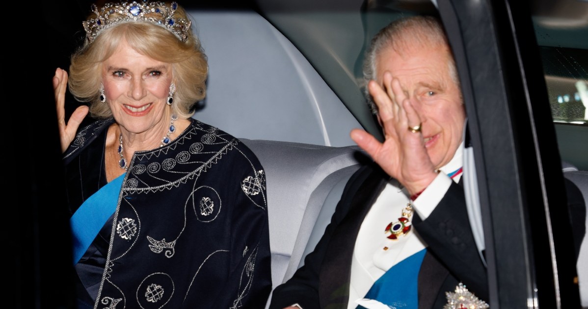 Król Karol III, królowa małżonka Camilla /Getty Images