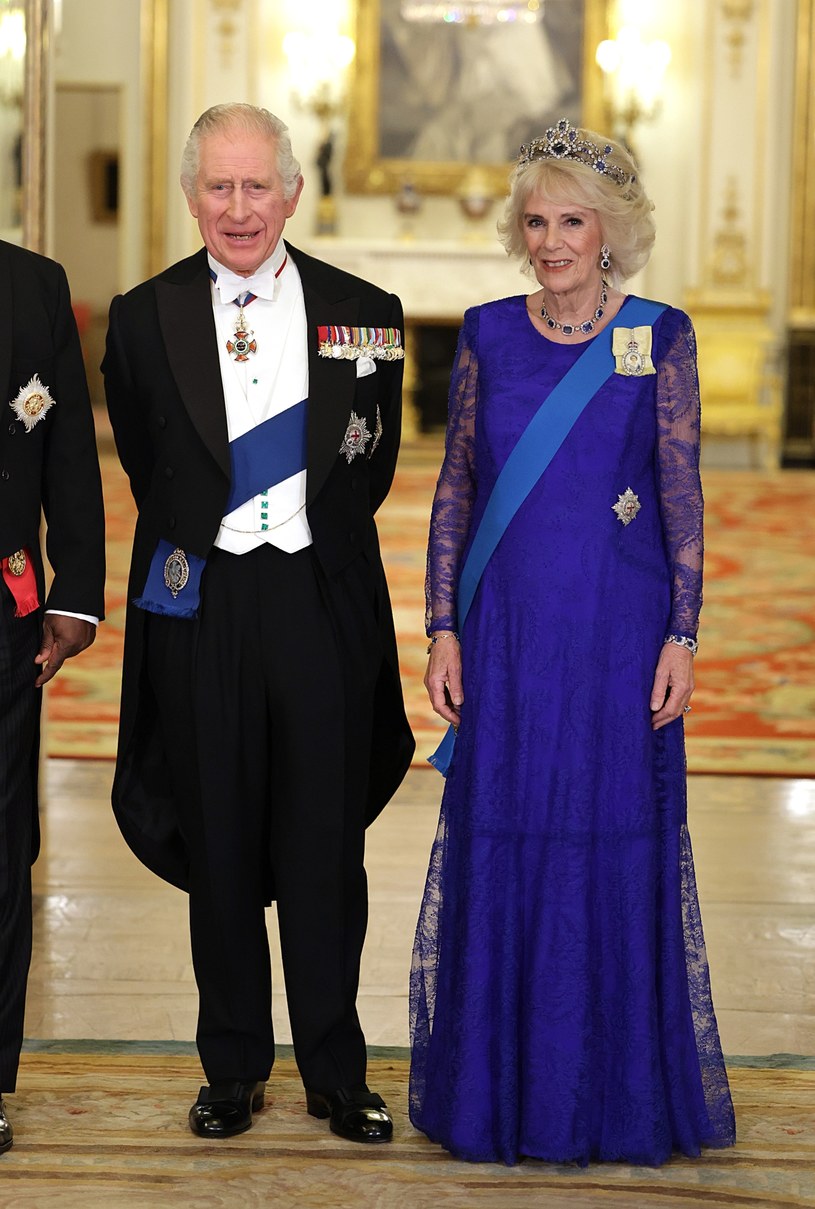 Król Karol III, królowa małżonka Camilla /Getty Images