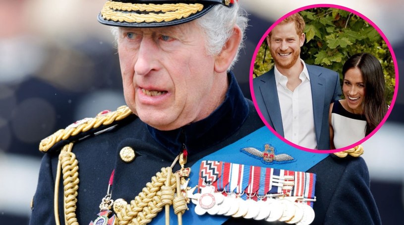 Król Karol III, książę Harry, Meghan Markle /Getty Images
