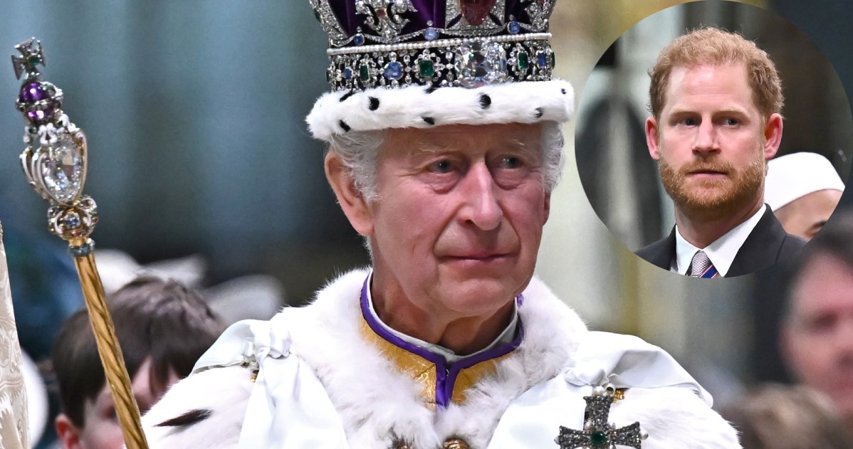 Król Karol III, książę Harry /Getty Images