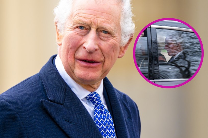 Król Karol III opuszcza Clarence House /Getty Images