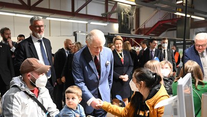 Król Karol III  spotkał się w Berlinie z uchodźcami z Ukrainy