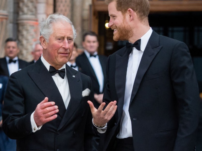 Król Karol III wściekł się na Harry'ego za jego gadulstwo o rodzinnych sekretach. /Samir Hussein / Contributor /Getty Images