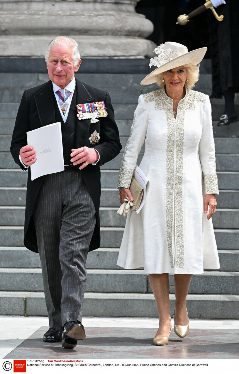 Król Karol III z żoną Camillą /Rex Features/EAST NEWS /East News