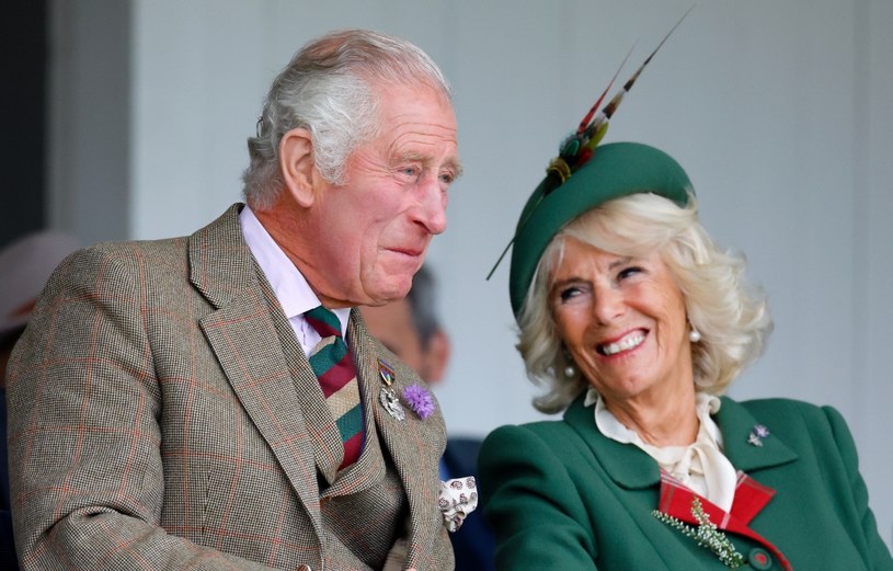 Król Karol III z żoną, Camillą /Getty Images