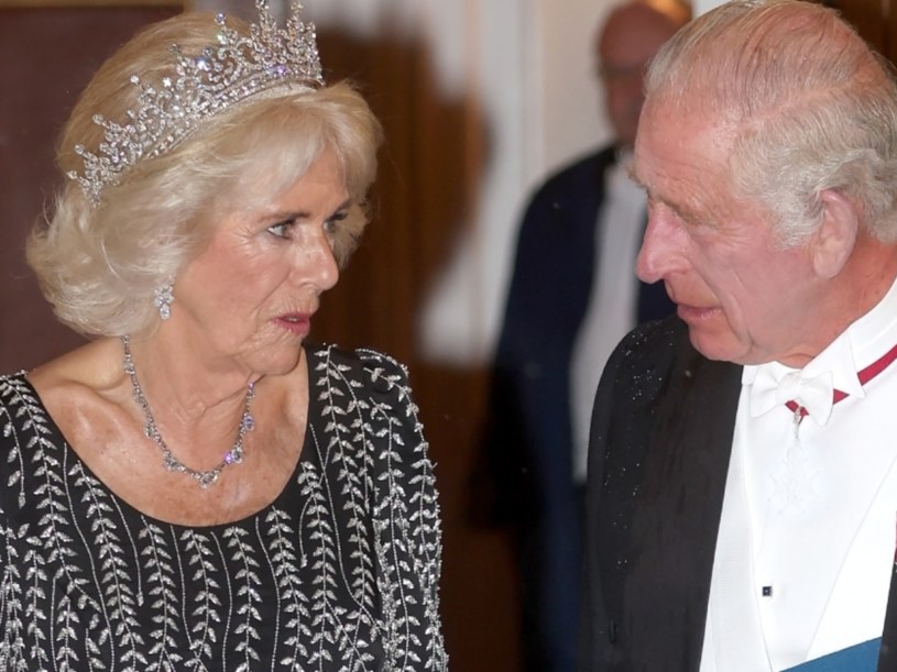 Król Karol III z żoną Camillą /Getty Images