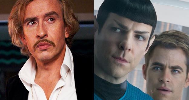 "Król Soho" (Steve Coogan) kontra Spock (Zachary Quinto) i Kirk (Chris Pine) /materiały prasowe