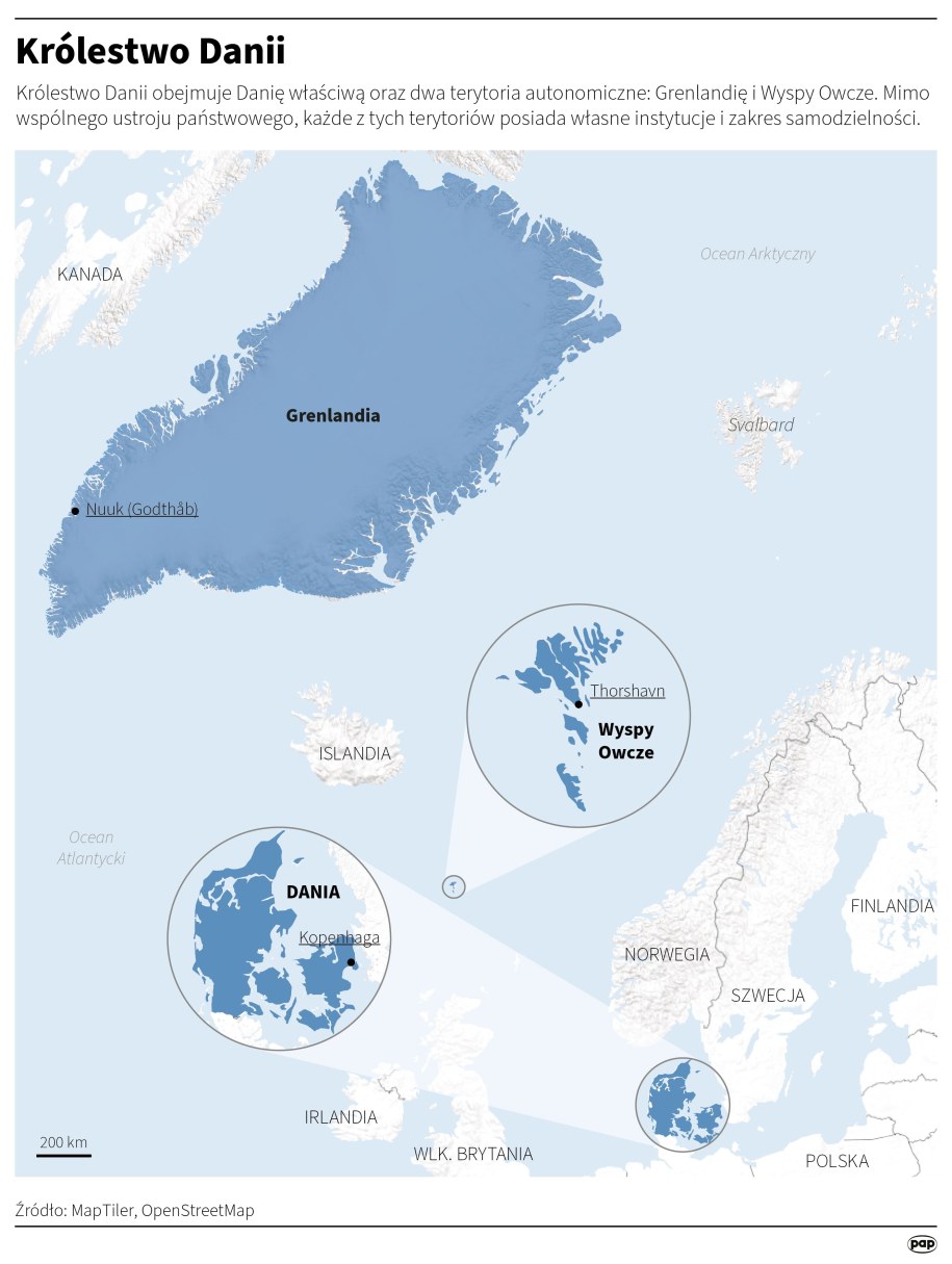 Królestwo Danii /Michał Czernek /PAP