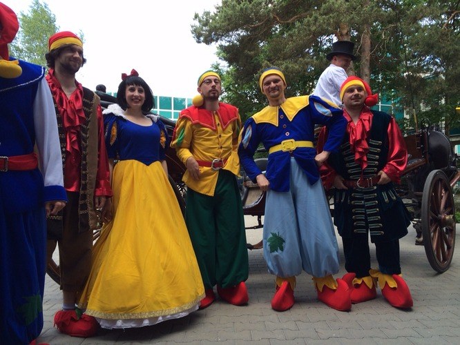 Królewna Śnieżka i jej krasnoludki /Tomasz Skory  /RMF FM