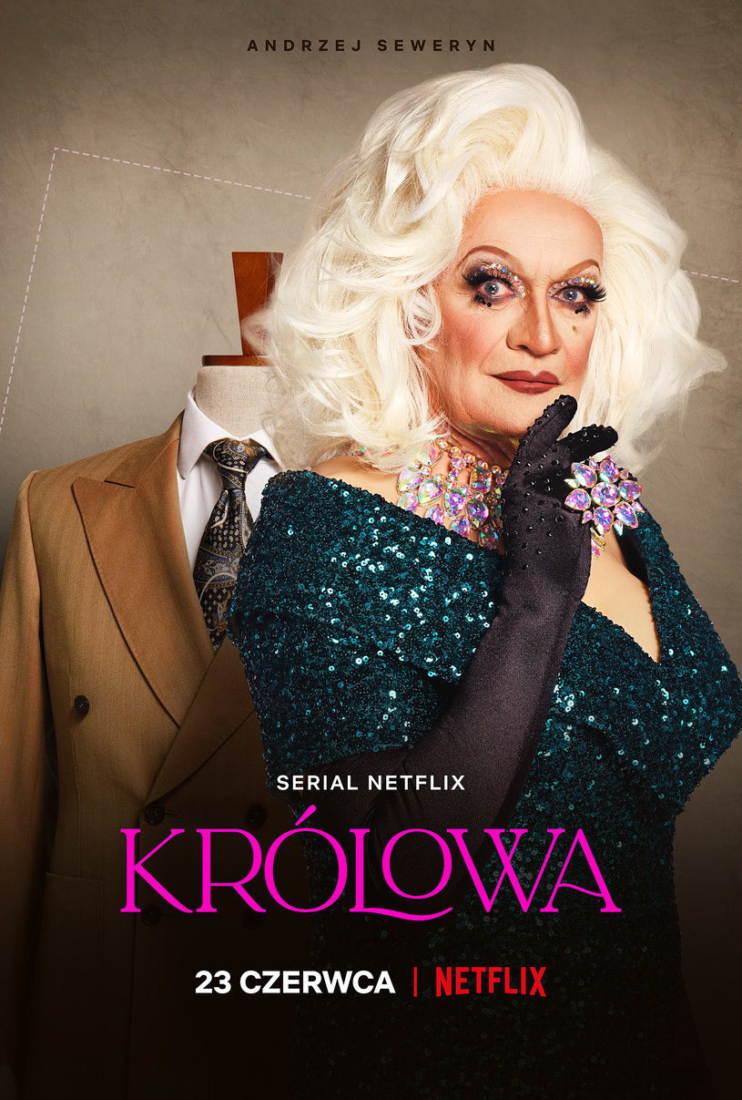"Królowa": Andrzej Seweryn jako Loretta /Netflix /materiały prasowe