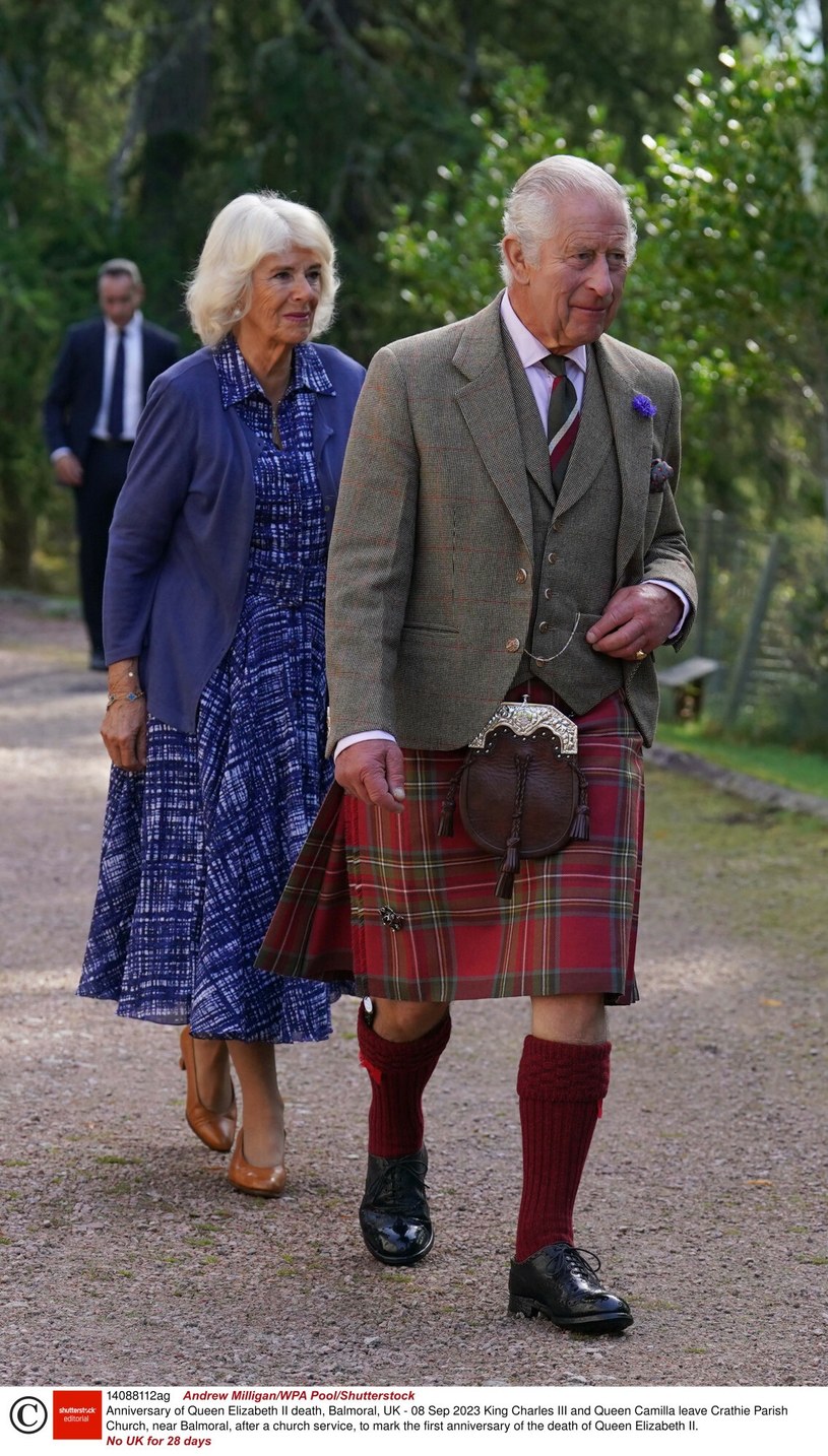 Królowa Camilla i jej mąż król Karol III. /Rex Features/EAST NEWS /East News