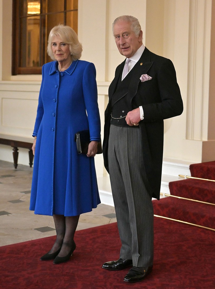 Królowa Camilla i król Karol III /Agencja FORUM