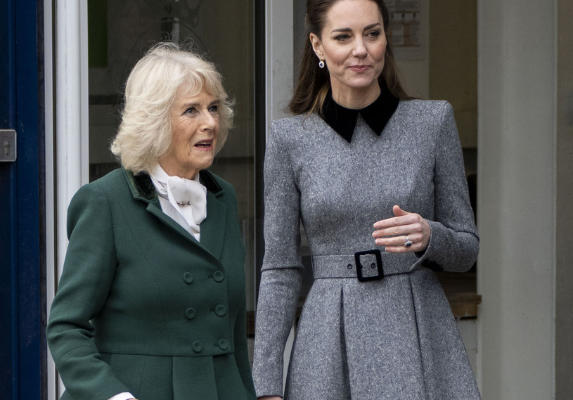 Królowa Camilla i księżna Kate /Getty Images