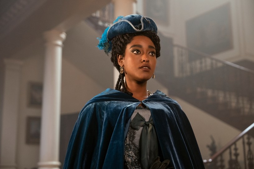 "Królowa Charlotta. Opowieść Bridgertonów": Arsema Thomas jako Agata Danbury /Nick Wall/Netflix © 2023 /Netflix