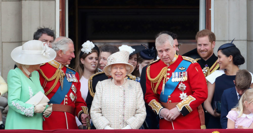 Królowa Elżbieta i Harry spotkali się, aby porozmawiać /Chris Jackson /Getty Images