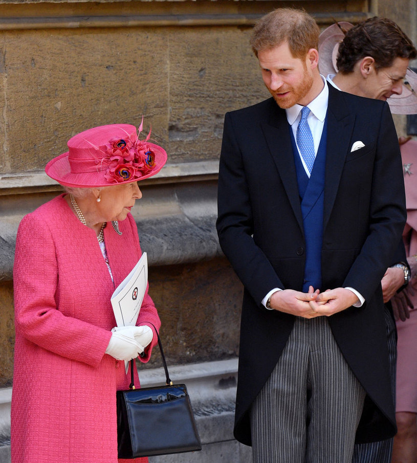 Królowa Elżbieta i książę Harry / Pool/Max Mumby / Contributor /Getty Images