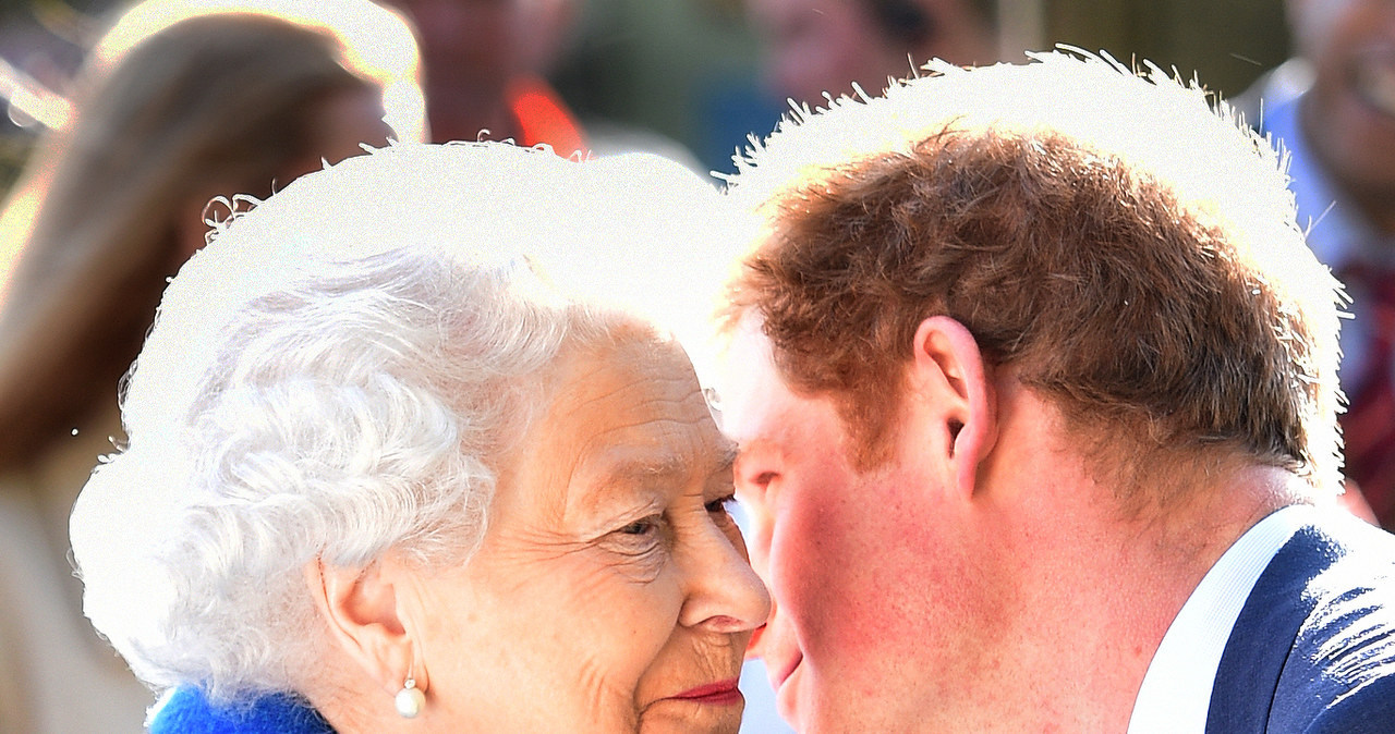 Królowa Elżbieta i książę Harry /WPA Pool /Getty Images