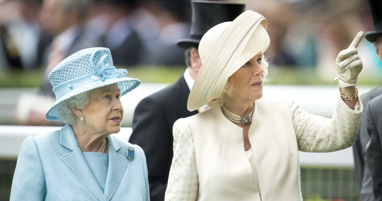 Królowa Elżbieta II, Camilla Parker-Bowles /Getty Images