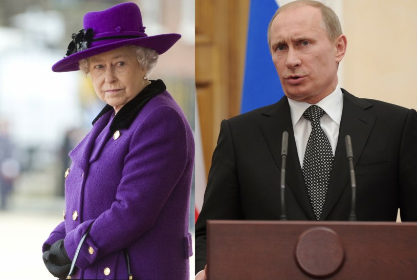 Królowa Elżbieta II: fot. PHOTOSHOT/REPORTER, Władimir Putin: fot. Bartosz KRUPA/East News /East News /East News