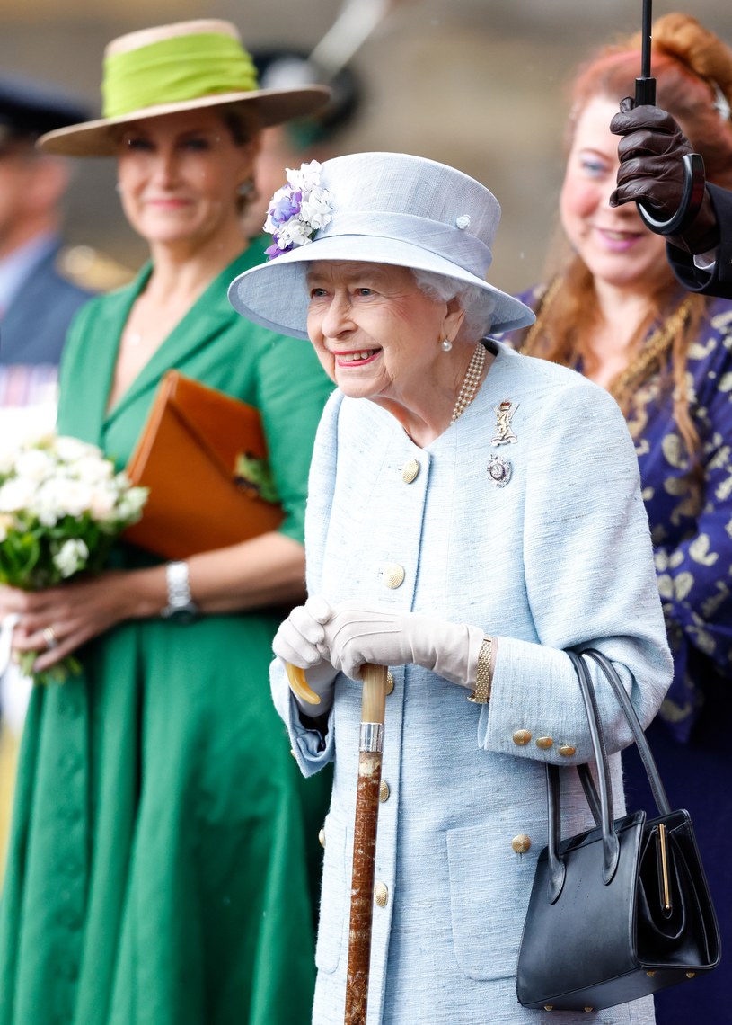 Królowa Elżbieta II i hrabina Wessex /Getty Images