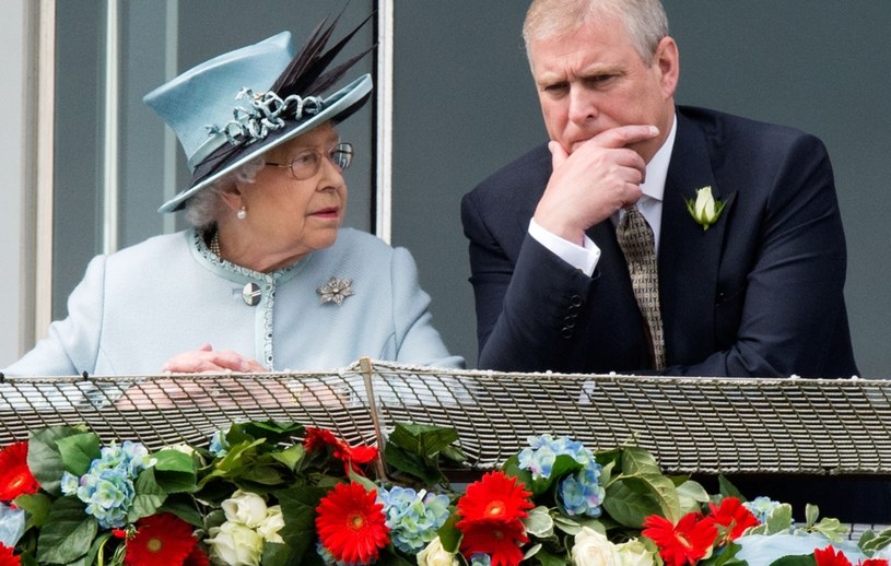Królowa Elżbieta II i książę Andrzej /Samir Hussein / Contributor /Getty Images
