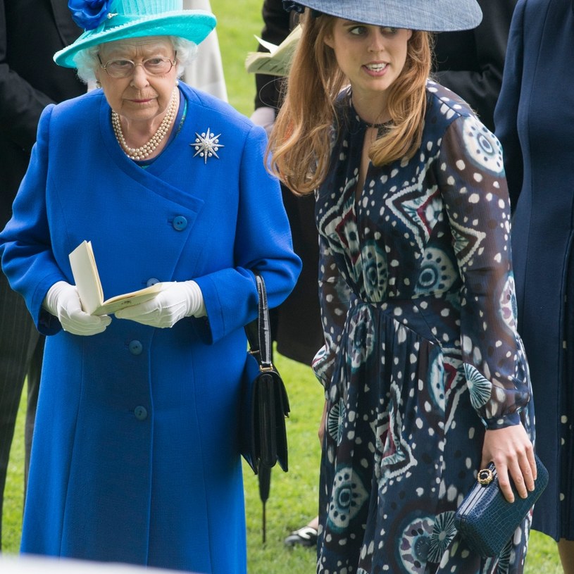 Królowa Elżbieta II i księżniczka Beatrycze /Mark Cuthbert /Getty Images
