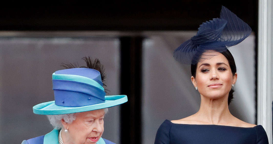 Królowa Elżbieta II i Meghan Markle /Max Mumby/Indigo /Getty Images