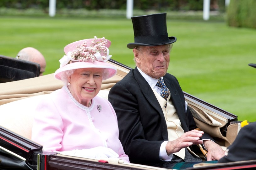 Królowa Elżbieta II, książę Filip /Getty Images