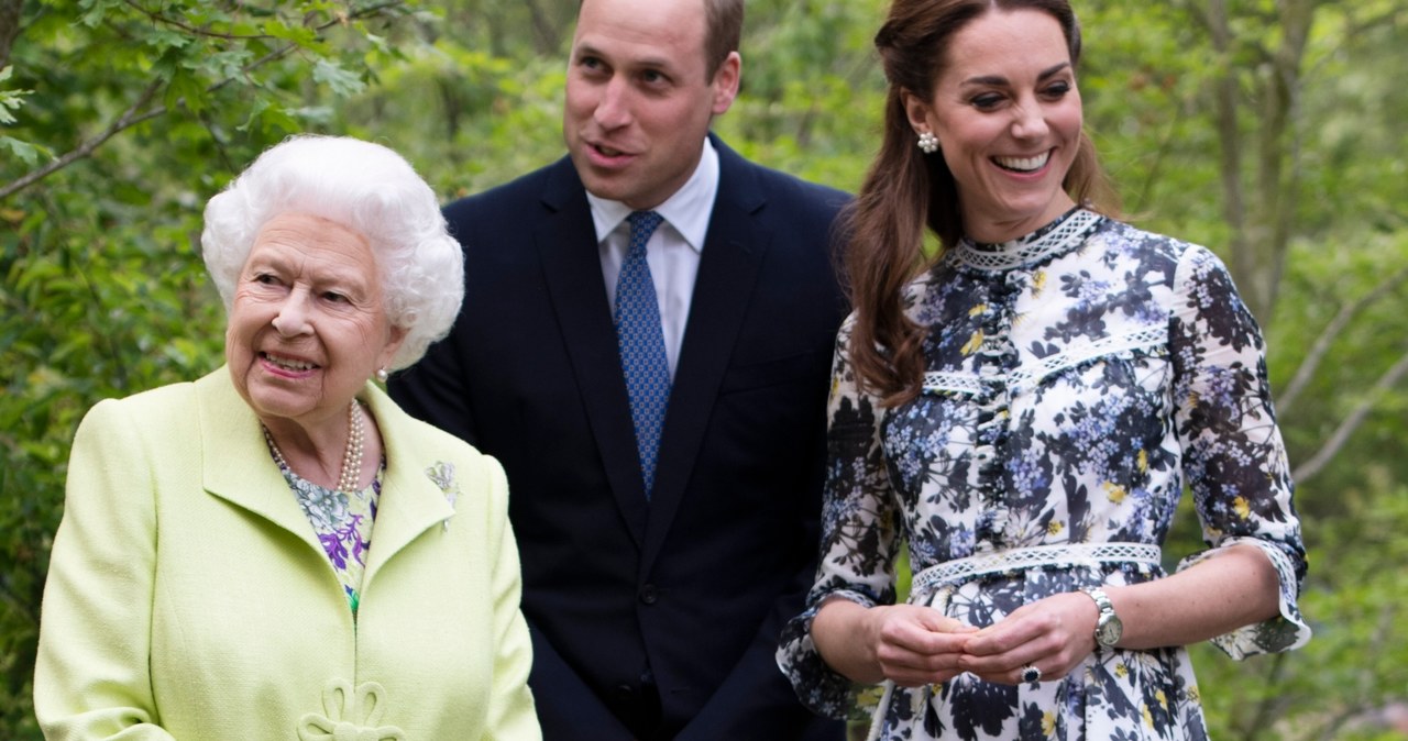 Królowa Elżbieta II, książę William i księżna Kate /WPA Pool / Pool /Getty Images