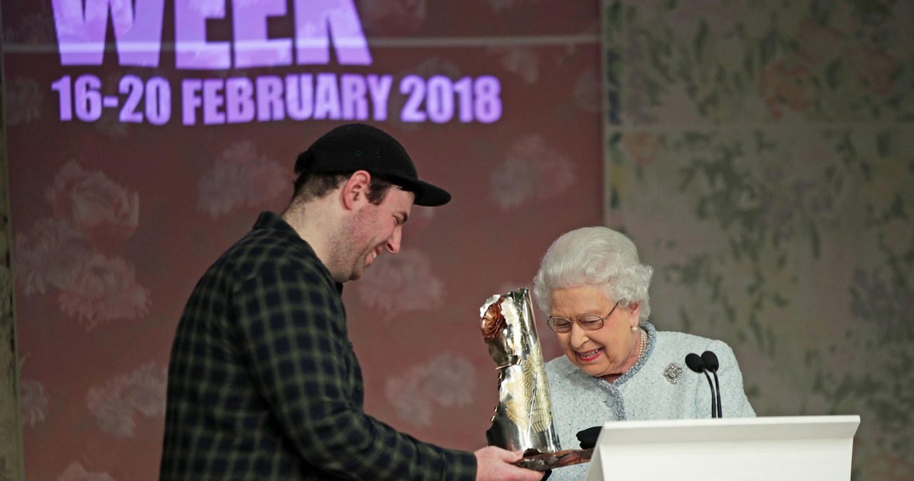 Królowa Elżbieta II na London Fashion Week 2018 /Yui Mok/PA Wire/REX/Shutterstock /East News