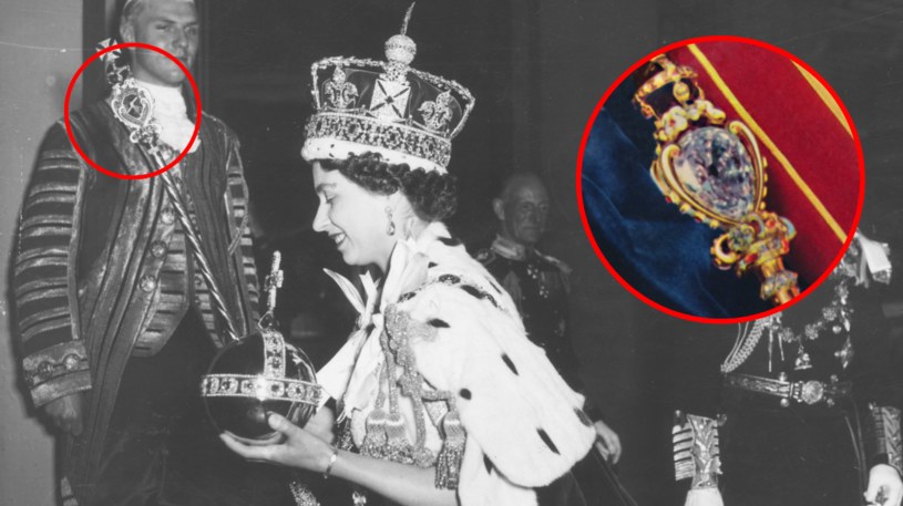 Królowa Elżbieta II podczas koronacji i Wielka Gwiazda Afryki osadzona w królewskim berle /Topical Press Agency / Stringer / Print Collector /Getty Images