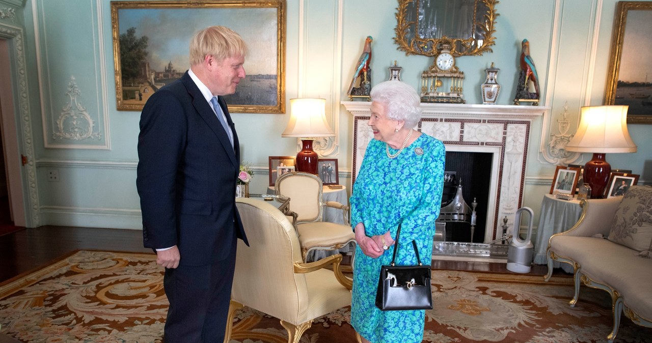 Królowa Elżbieta II podczas spotkania z premierem Wielkiej Brytanii /Getty Images /Getty Images