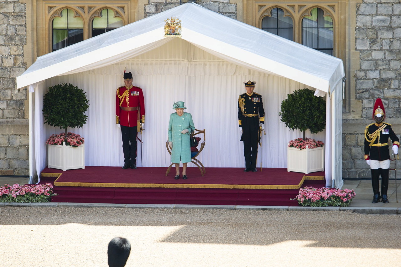 Królowa Elżbieta II pokazała się publicznie po raz pierwszy od początku pandemii