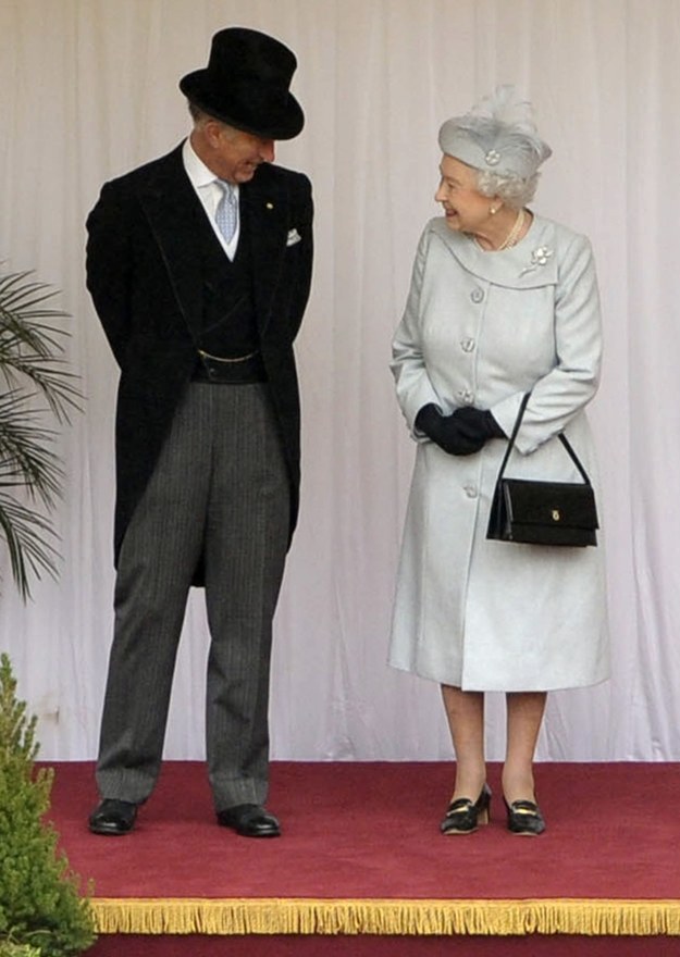 Królowa Elżbieta II z mężem /Photoshot    /PAP