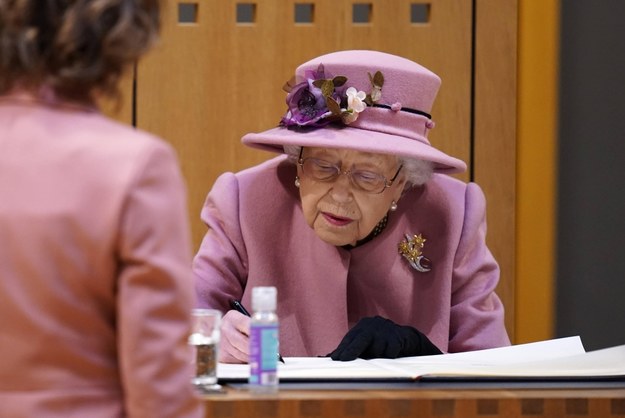 Królowa Elżbieta II /Andrew Matthews /PAP/EPA