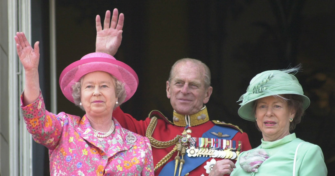 Królowa Elżbieta III, książę Filip, księżniczka Małgorzata /Rebecca Naden/Press Association /East News