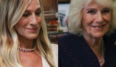 Królowa Kamila spotkała się z Sarah Jessica Parker. Doszło do scen w nowojorskiej bibliotece