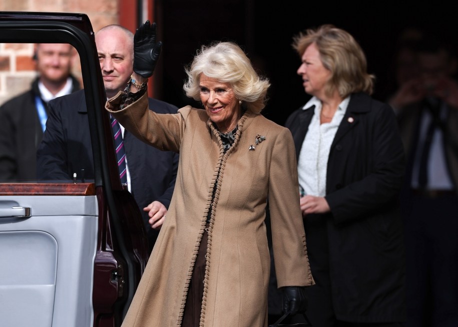 Królowa Kamila /Adam Vaughan /PAP/EPA