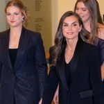 Królowa Letizia i księżniczka Leonor olśniły. Wyglądają bardziej jak siostry
