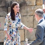 Królowa Letizia w sukience w stylu księżnej Kate. Poczuła romantyczną wiosnę
