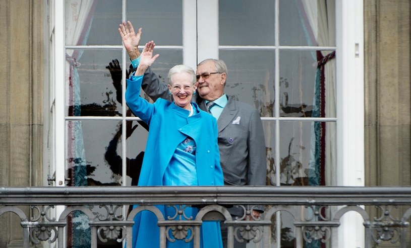 Królowa Małgorzata II i książę Henryk /Marie Hald /AFP